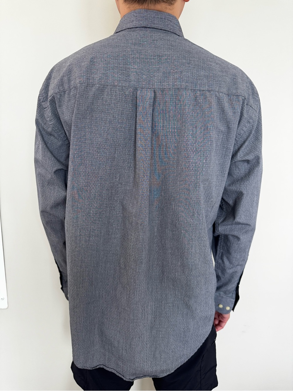 Puritan Men's Button-Down Shirt in Heathered Gray